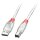 LINDY USB 2.0 Kabel Typ A/B transparent M/M 2m