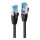 LINDY Patchkabel Cat6A S/FTP PIMF LSZH schwarz 2.00m
