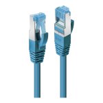 LINDY Patchkabel Cat6A S/FTP PIMF LSZH blau 1.00m