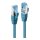 LINDY Patchkabel Cat6A S/FTP PIMF LSZH blau 1.00m