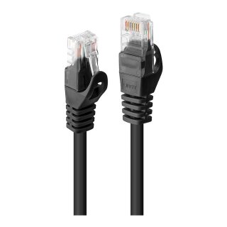 LINDY Patchkabel Cat6 U/UTP Basic schwarz 2.00m