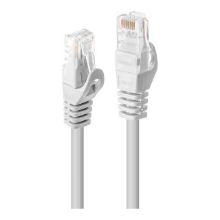 LINDY Patchkabel Cat6 U/UTP Basic weiß 1.00m