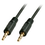 LINDY Audiokabel Stereo 3.5mm/3.5mm M/M 1m