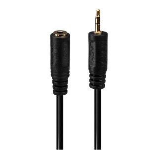 LINDY Audioadapter 2.5mm Stecker an 3.5mm Kupplung 0,2m
