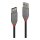 LINDY USB 2.0 Kabel Typ A/A Anthra Line M/M 5m