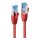 LINDY Patchkabel Cat6A S/FTP PIMF LSZH rot 1.00m