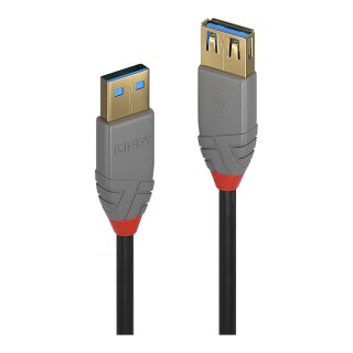 LINDY USB 3.0 Verlängerung Typ A/A Anthra Line M/F 0.5m