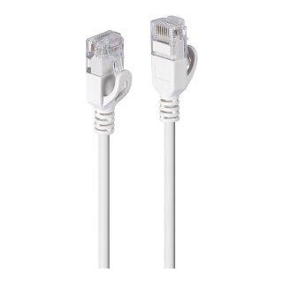 LINDY Patchkabel Cat.6A U/UTP Ultra Slim grau 1m