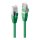 LINDY Patchkabel Cat6A S/FTP LSZH, grün 0,30m