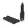 LINDY RJ45 Port Schlösser SCHWARZ, 10 Stck + 1 Schlüssel