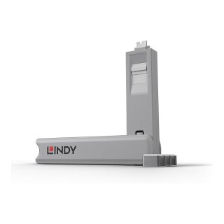 LINDY USB Typ C Portschlüssel mit 4 schlösser weiß