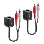 LINDY Stereo Audio Extender Cat.5/6 500m 2x RCA