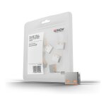 LINDY USB Typ A Portschlösser 10xOrange Erweiterung...