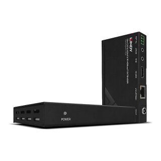 LINDY Extender HDMI & IR über Cat6 inkl. PoC UHD 4K 70m