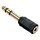 LINDY Audioadapter 3.5mm/6.3mm f/m vergoldet