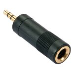 LINDY Audioadapter 3.5mm/6.3mm m/f