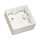 LINDY AufputzrahmenWanddose 1fach UK 86x86x47 mm weiss