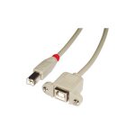 LINDY USB 2.0 Verlängerung Typ B/B M/F 0.5m