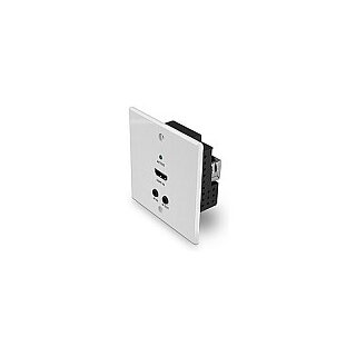 LINDY 70m Cat.6 HDMI 4K60 HDBaseT EU Wall Plate Ext/Transmit