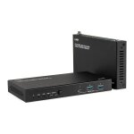 LINDY 100m Cat.6A 2 Host USB 3.2 Gen 1 & HDMI 4K60...