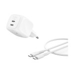 Belkin Ladegert Dual USB-C 50W PD PPS+1m Kabel...