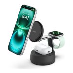 Belkin UltraCharge Pro 25W Qi2 mag.3-in-1 Ladest.sw....