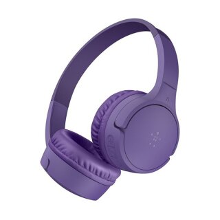 Belkin Soundform Mini BT On-Ear Kinderk. USB-C lila AUD002hqPUV3