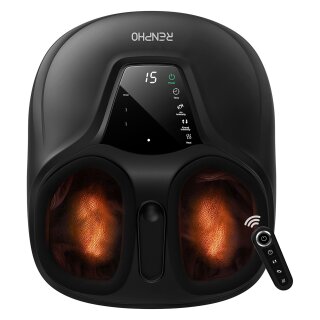 RENPHO Shiatsu Foot Massager black Schwarz PEU-RP-FM058R-BK PEURPFM058RBK (PEU-RP-FM058R-BK)