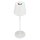 RealPower LED-RGB Tischlampe dimmbar mit Akku,weiss