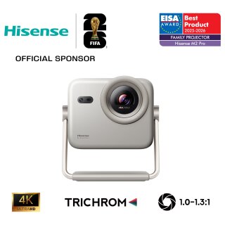 Hisense M2 PRO Trichroma Mini Laser Beamer 1.300 ANSI-Lumen