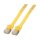 EFB RJ45 Flachpatchkabel U/FTP, Cat.6A, PVC, 2m, gelb