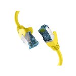 EFB RJ45 Patchkabel mit Cat7 Rohkabel 0.25m gelb