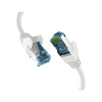 EFB RJ45 Patchkabel mit Cat7 Rohkabel 0.25m weiß