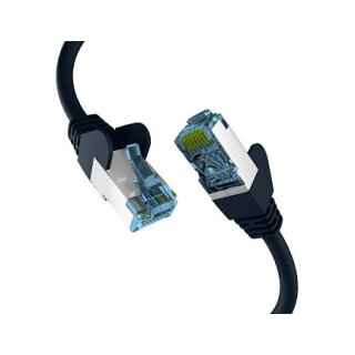 EFB RJ45 Patchkabel mit Cat7 Rohkabel 3.00m schwarz