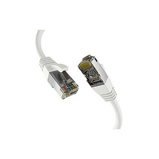 EFB RJ45 Patchkabel S/FTP PIMF Cat8.1 0.25m weiß