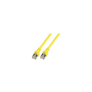 EFB RJ45 Patchkabel SF/UTP Cat.5e PVC CCA 1.00m gelb