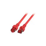 EFB RJ45 Patchkabel S/FTP Cat.6A LSZH 0.15m rot