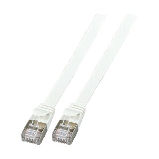 EFB RJ45 Flachpatchkabel U/FTP Cat.6A PVC 2.00m grau