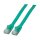 EFB RJ45 Flachpatchkabel U/FTP, Cat.6A, PVC, 3m, grün