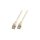 EFB RJ45 Patchkabel SF/UTP Cat.5e PVC CCA 0.50m grau