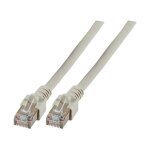 EFB RJ45 Patchkabel SF/UTP Cat.5e PVC CCA 1.50m grau