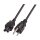EFB Netzkabel USA/NEMA 5-15P-C5 180°,sw,1.8m,SVT AWG18x3C