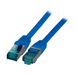 EFB RJ45 Patchkabel S/FTP Cat.6A LSZH 3.00m blau