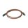 EFB RJ45 Patchkabel S/FTP Cat6A LSZH Braun Laenge 1m 4x2xAWG27/7 nach TIA/EIA568B geschirmt Uebertragungsstandards 10Gbit
