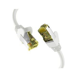 EFB CAT6a WEISS 0.25m Patchkabel S/FTP PIMF