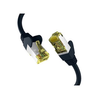 EFB CAT6a SCHWARZ 1.5m Patchkabel S/FTP PIMF