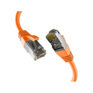 EFB RJ45 Patchkabel S/FTP PIMF Cat8.1 3.00m oragne