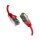 EFB RJ45 Patchkabel S/FTP PIMF Cat8.1 0.50m rot