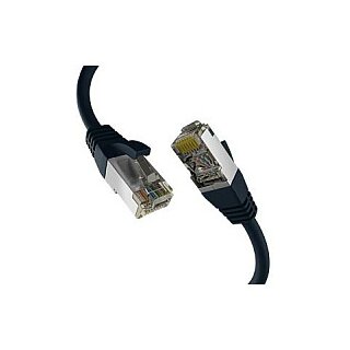EFB RJ45 Patchkabel S/FTP PIMF Cat8.1 1.00m schwarz