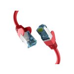 EFB RJ45 Patchkabel mit Cat7 Rohkabel 0.25m rot